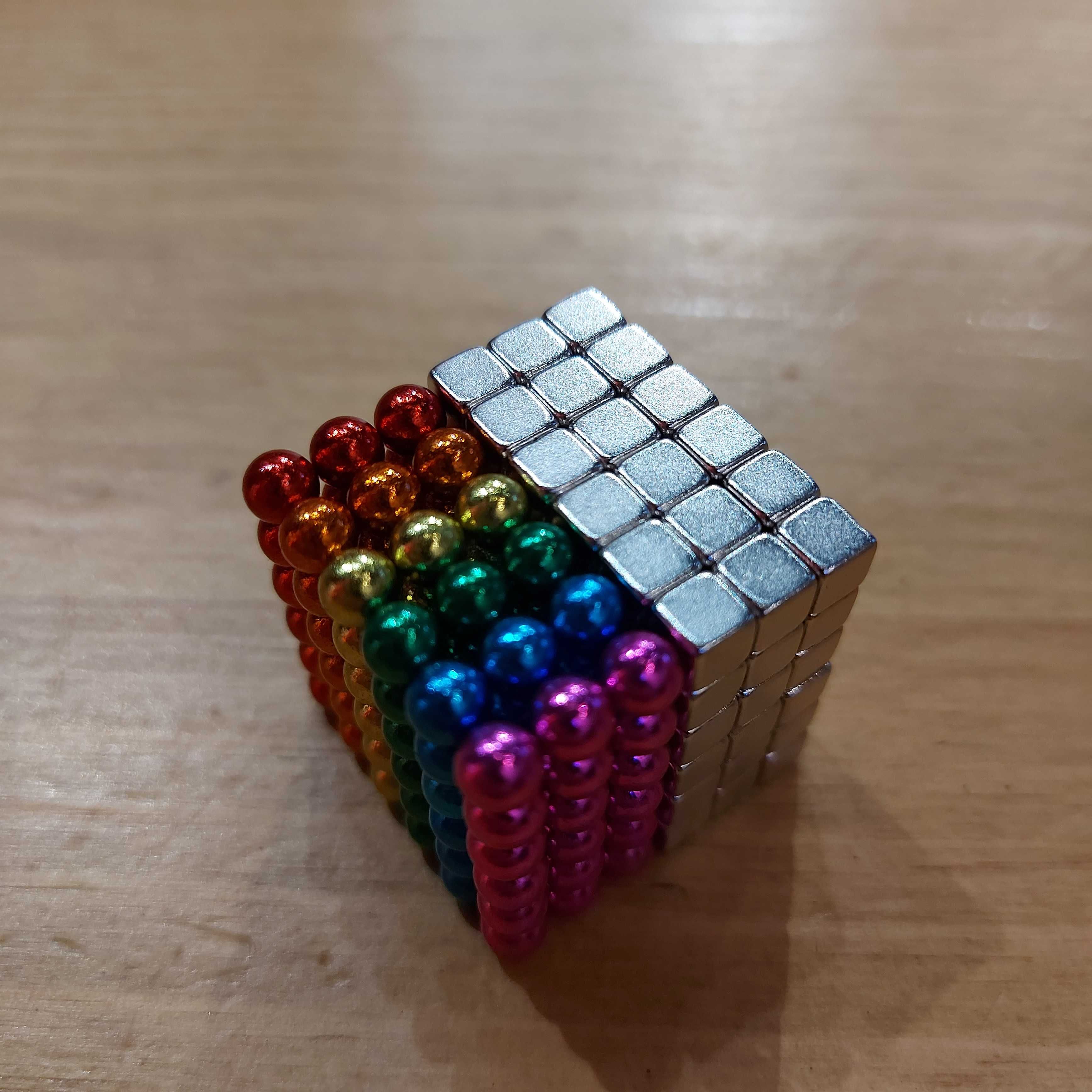 Магнитный Неокуб МИКС. Neocube. 108 кубиков + 108 шариков. Головоломка
