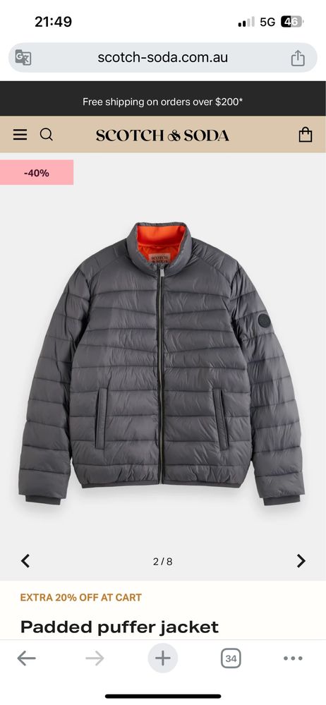 Scotch and soda преходно яке L размер