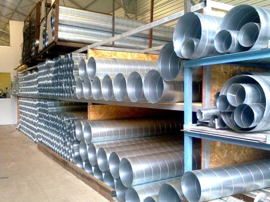 Воздуховод спирально-навивной из оцинкованной стали