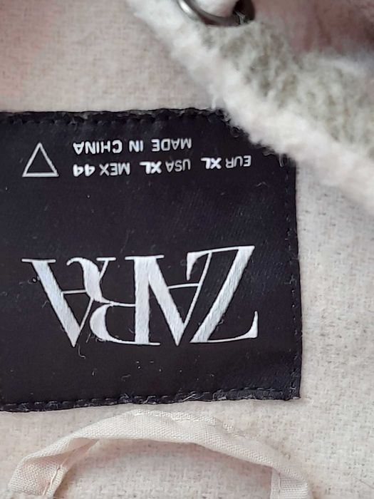 Vand hanorac Zara, bej cu carouri barbati