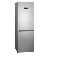 Продам серебристый двухкамерный б/у холодильник Beko. Всё рабочее.