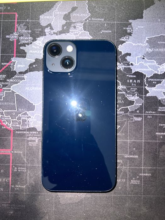 Iphone 13 blue apple