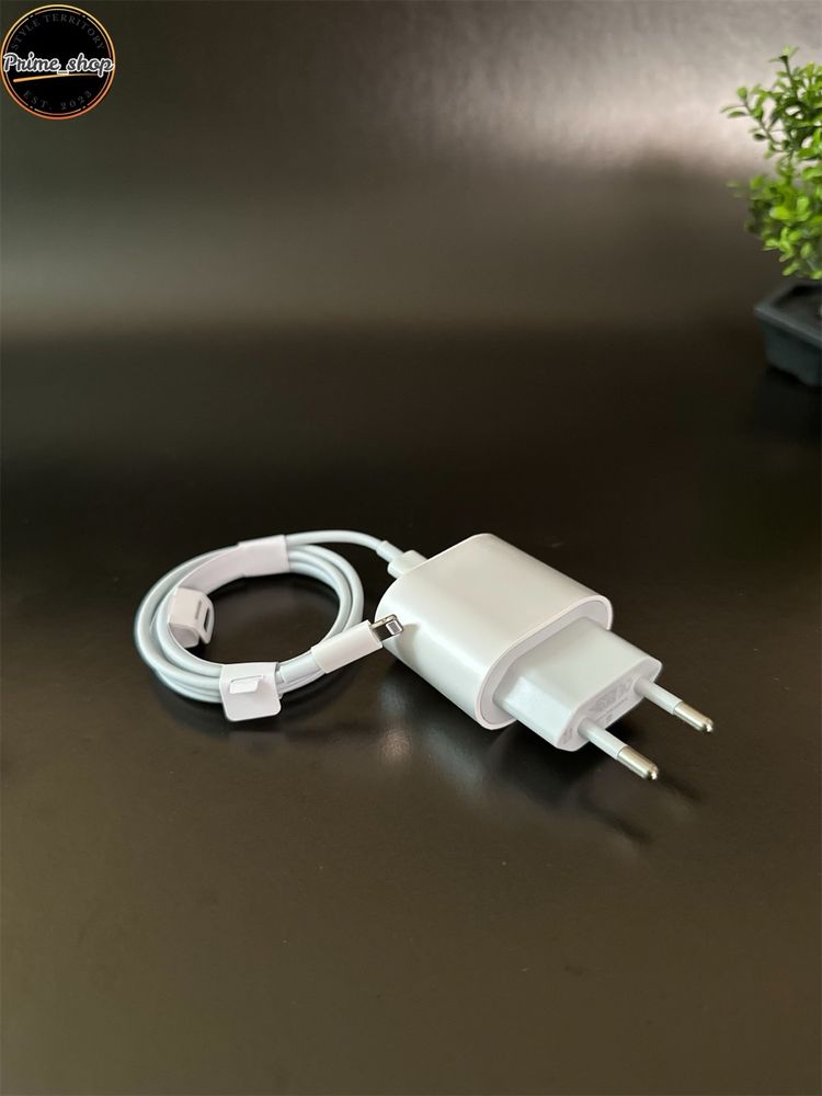 Адаптер питания, блок зарядки, кабель lightning to usb type-c apple