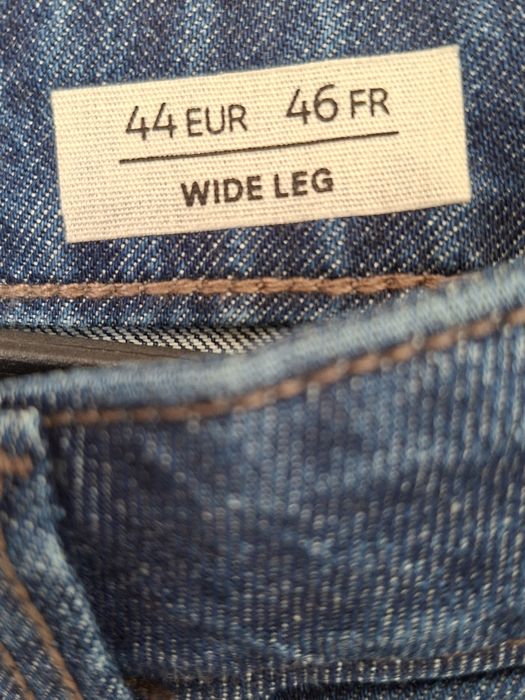 Blugi wide leg, noi C&A, marima 44