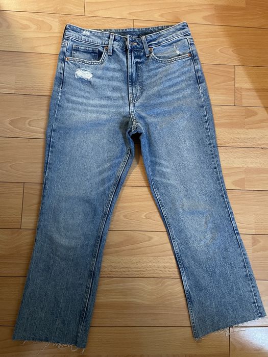 Jeans H&M mărime 36, lungime glezna