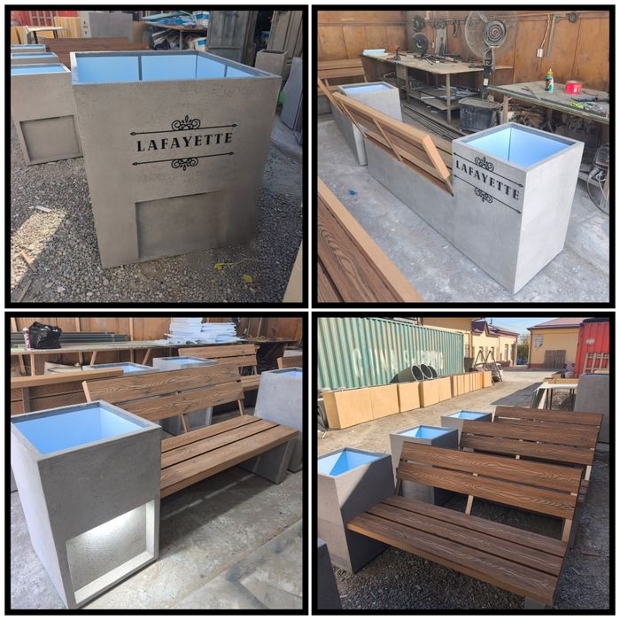 Премиум кашпо | Скамейка | Gul tuvak | Гул тувак | Горшки для цветов