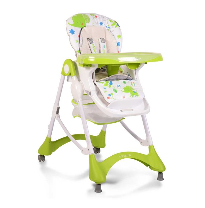 Ново! Детско столче за хранене Cangaroo Mint - зелено