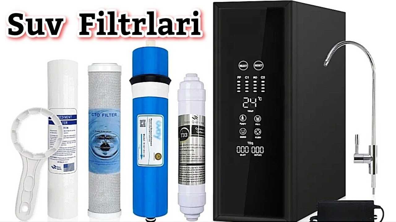Suv filtr сув фылтр aquavit water filter 12 garata va soglarimiz bor