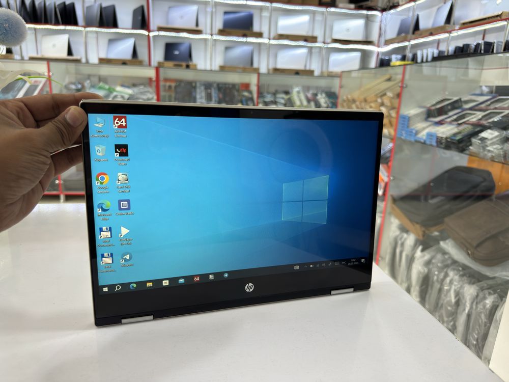 hp pavilion x360 sensor ekranlik core i5 keldi 8/512 ssd lik ucharidan