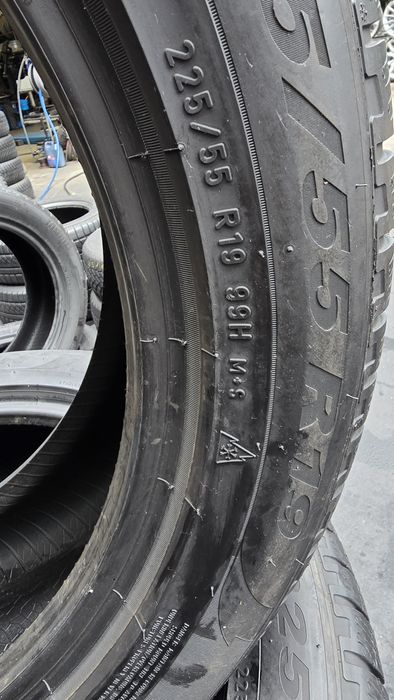 4 anvelope iarnă Pirelli 225/55/19