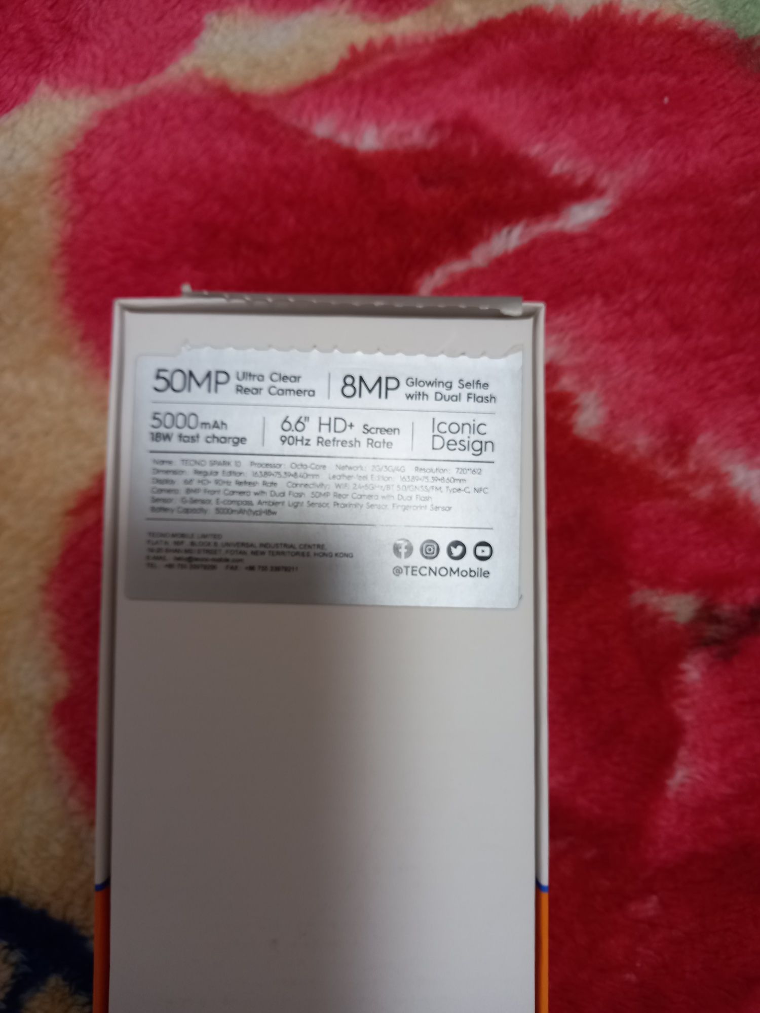 Продам Tecno spark 10