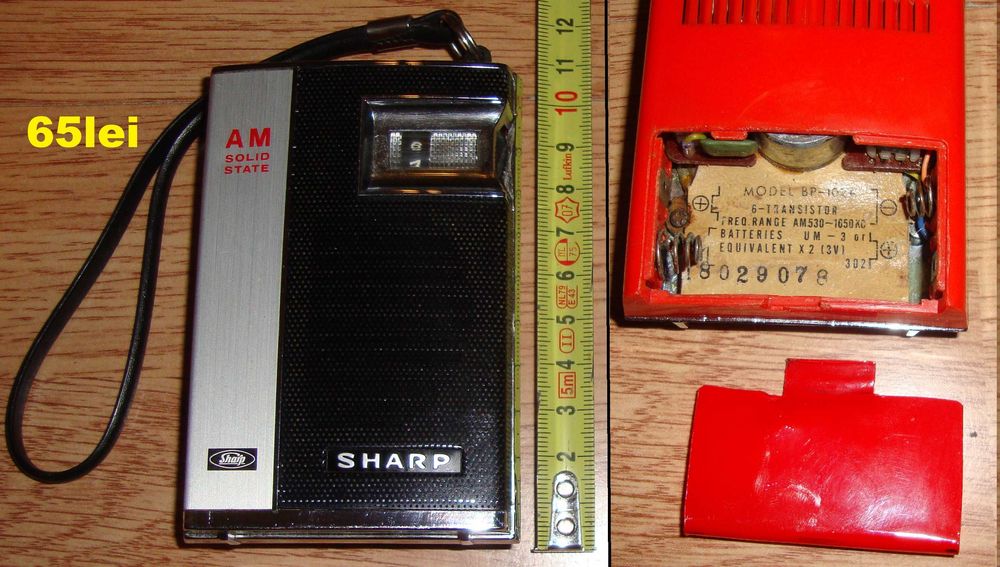 Radio Sony XDR-S40DBP Sony ICF-390 Sharp Sony ICF-P37 Sony CFS210L