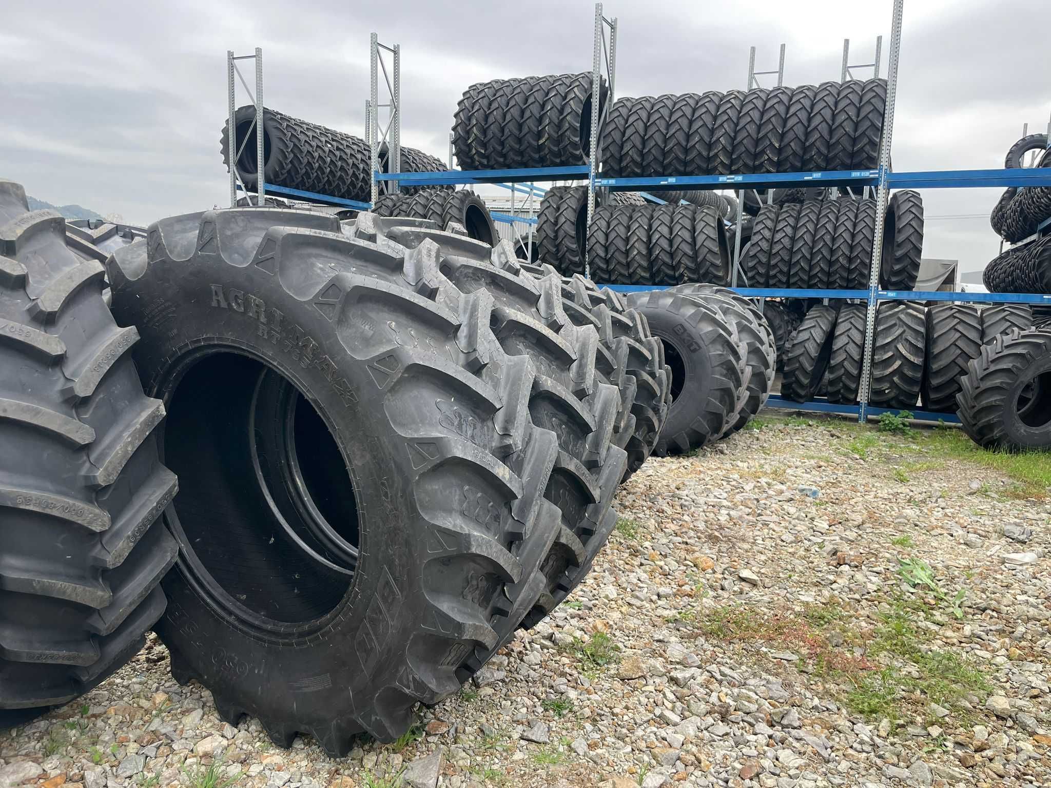 Cauciucuri radiale 650/75R38 BKT Agrimax anvelope noi Tractor, Combina