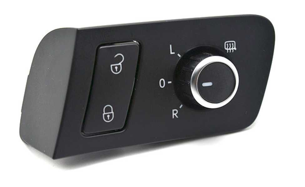 Set butoane cromate geamuri, oglinzi, faruri - VW Touran / Caddy