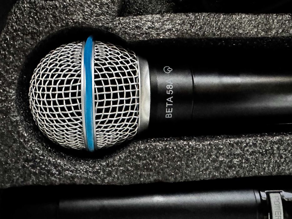 Microfoane Shure GLXD4 / BETA 58A Dual Combo UHF - Made in Mexic