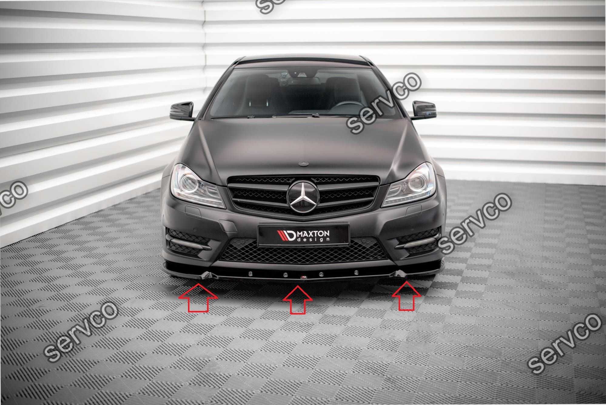 Pachet Body kit Mercedes C Class C204 Coupe AMG-Line 2011-2015 v3