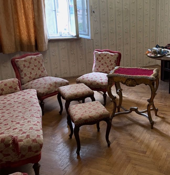Виенска антикварна гарнитура-  мека мебел