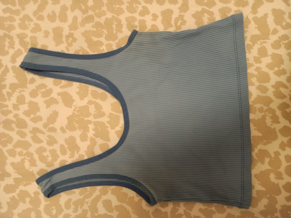 Top albastru deschis Stradivarius