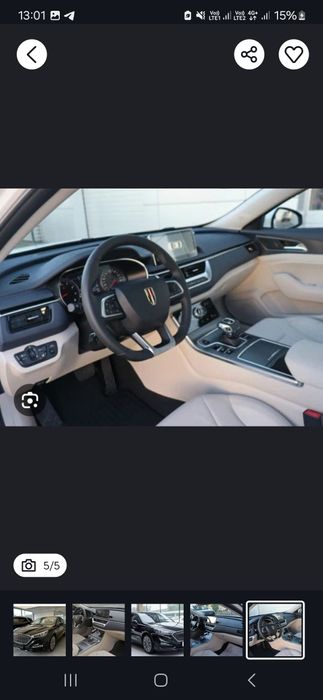 Hongqi h5 1.8 turbo sotiladi moshina ideal