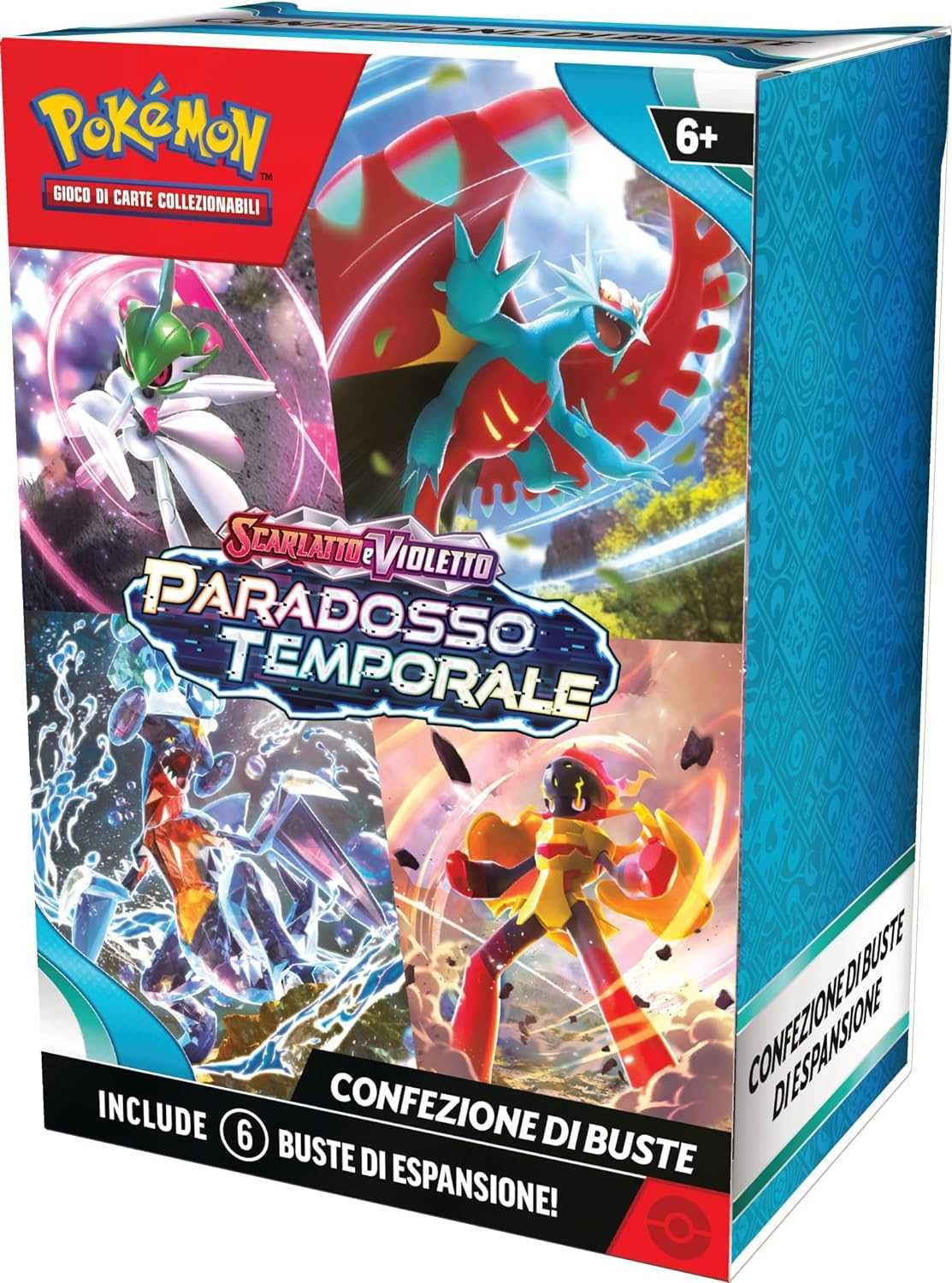 Pokémon TCG: Scarlet & Violet—Time Paradox Booster Pack (шест пакета)