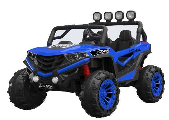 UTV electric pentru 2 copii Kinderauto BJ908 4x 45W 12V 10Ah #Blue