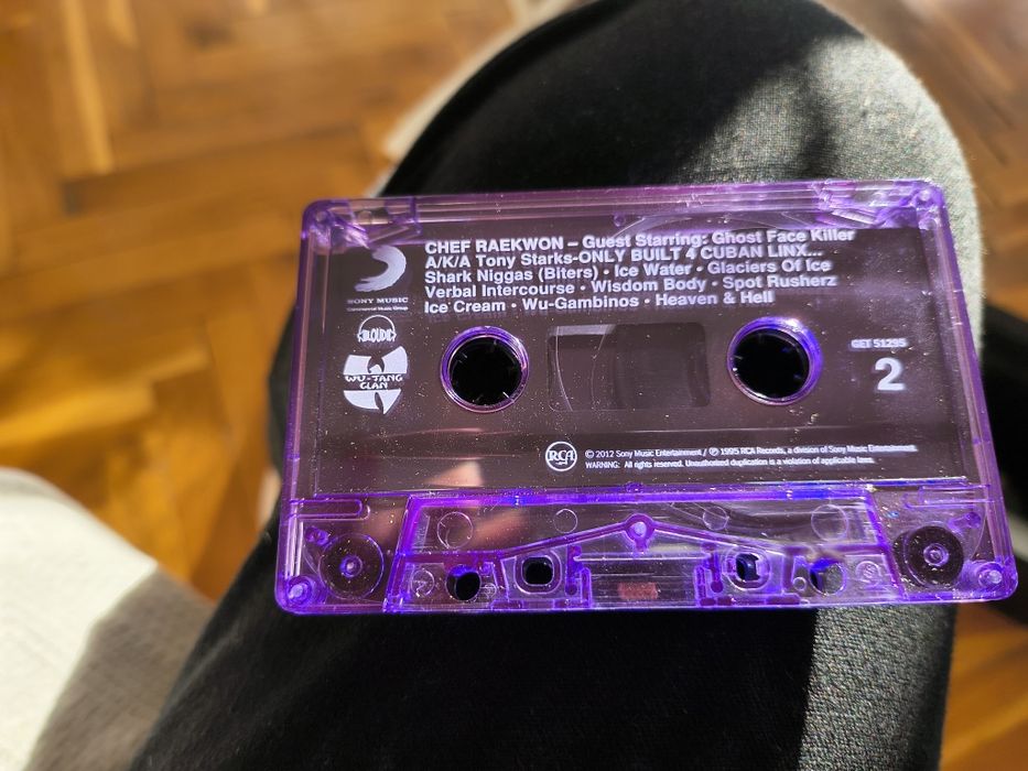 Рап касета - Raekwon - Only Built 4 Cuban Linx - The Purple Tap