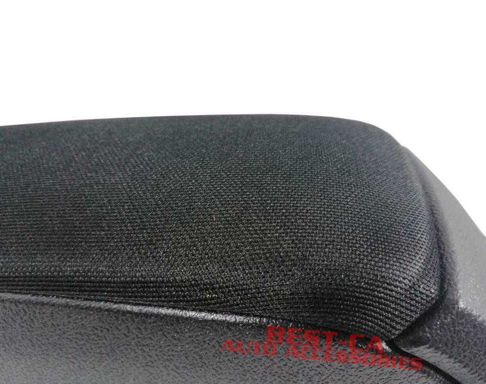 Cotiera auto dedicata textile negru pentru Volkswagen Polo Mk5 6R