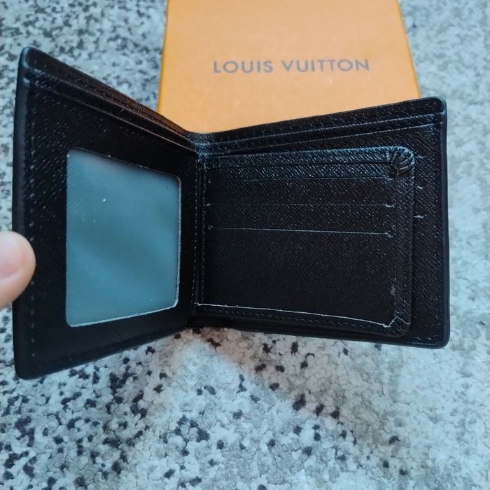 Portofel LV / Louis Vuitton Negru Nou | Livrare cu verificare