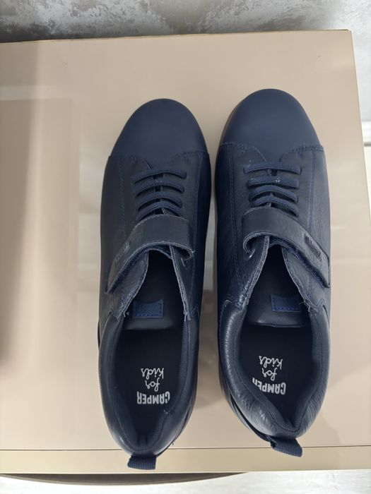 Camper Pantofi sport din piele cu inchidere velcro Pelotas Ariel 217