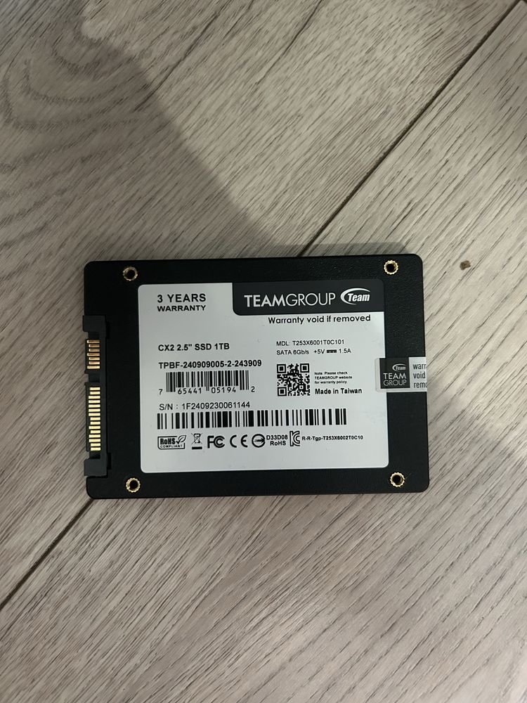 SSD дискове TEAMGROUP 1TB и 512GB