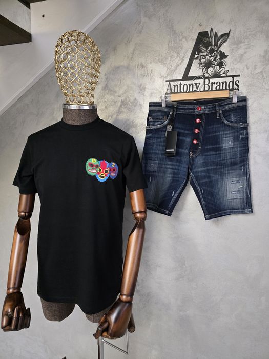 Tricou de bărbați premium, dolce&gabbana, off white, dsquared