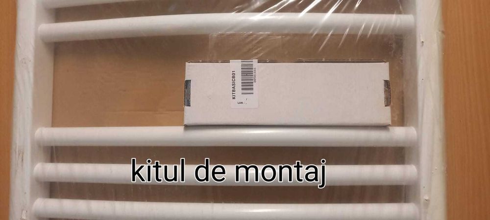 Vand calorifer de baie curbat 500 pe 1750