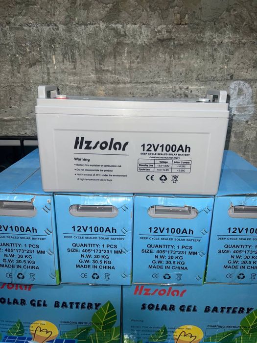 Akkumulyator Akumlyator Gel gelvi 100ah 200ah Аккумулятор Акумлятор