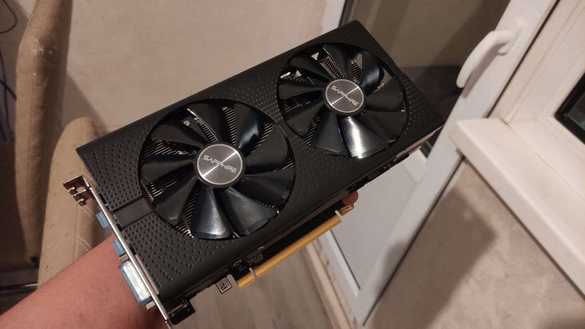 Видеокарта Rx580 8gb Sapphire Nitro+