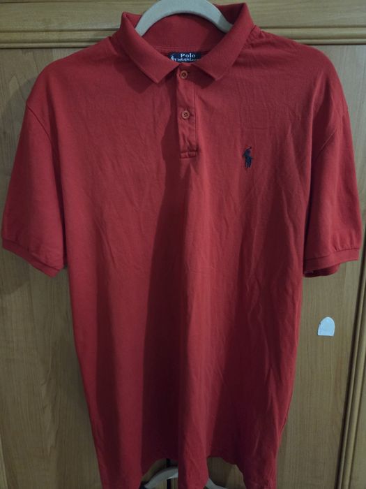 Polo by Ralph Lauren – червена мъжка тениска (XXL)