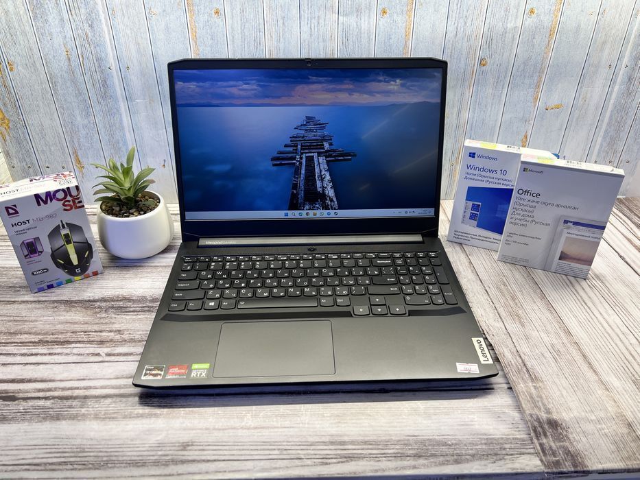 Игровой ноутбук Lenovo IdeaPad Gaming 3 / RTX3050 / Ryzen 5 / 512GB