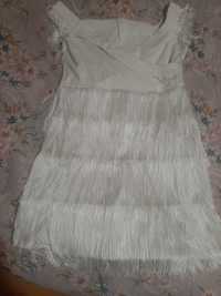 Бяла рокля,размер M