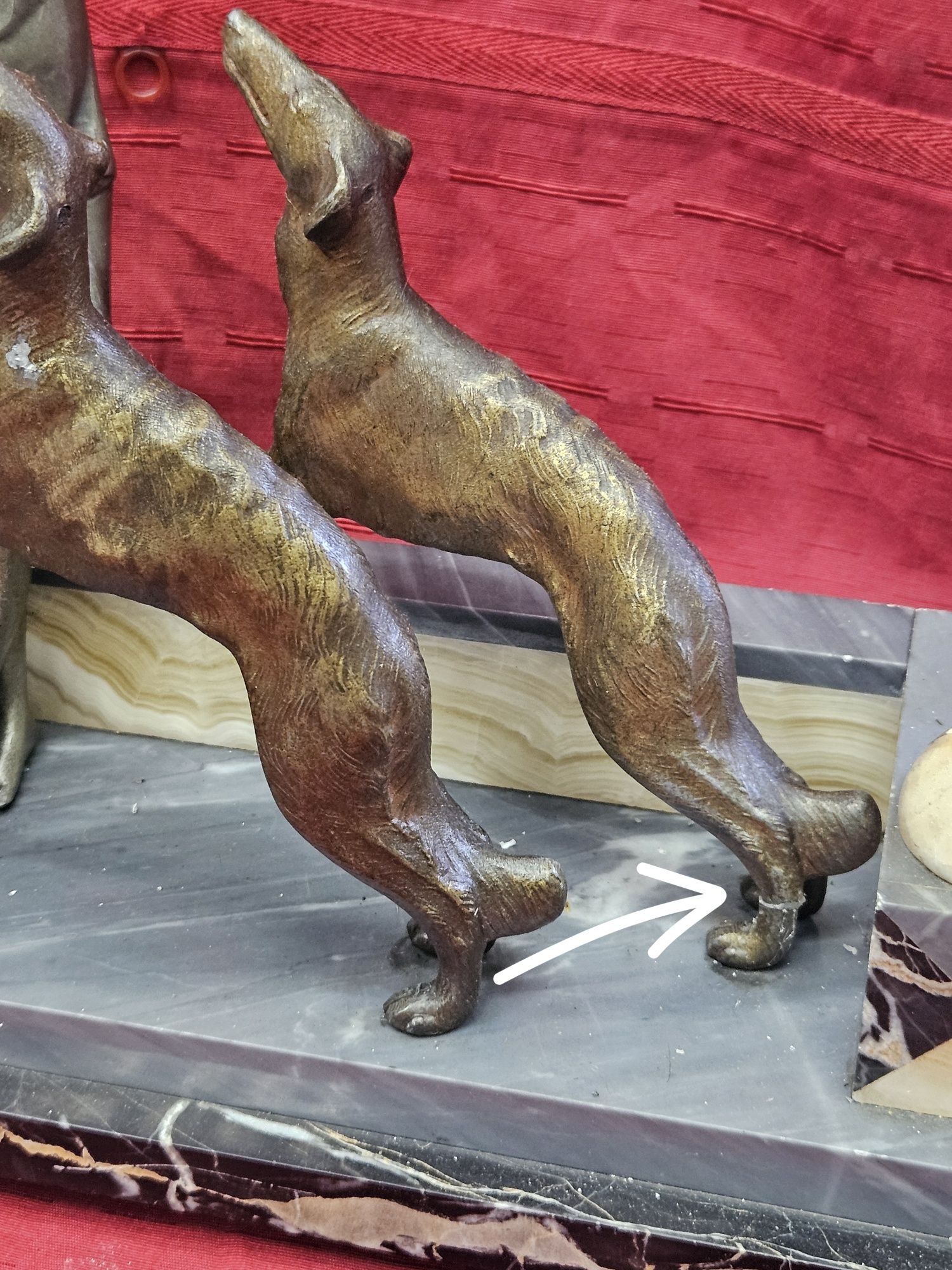 Настолен часовни Art Deco 1920г.