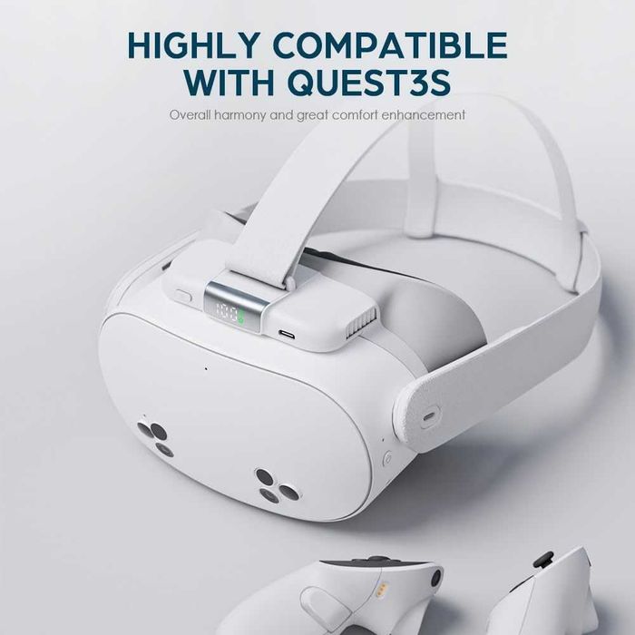 KKCOBVR K3S вентилатор за Meta Quest 3S, облекчава замъгляването