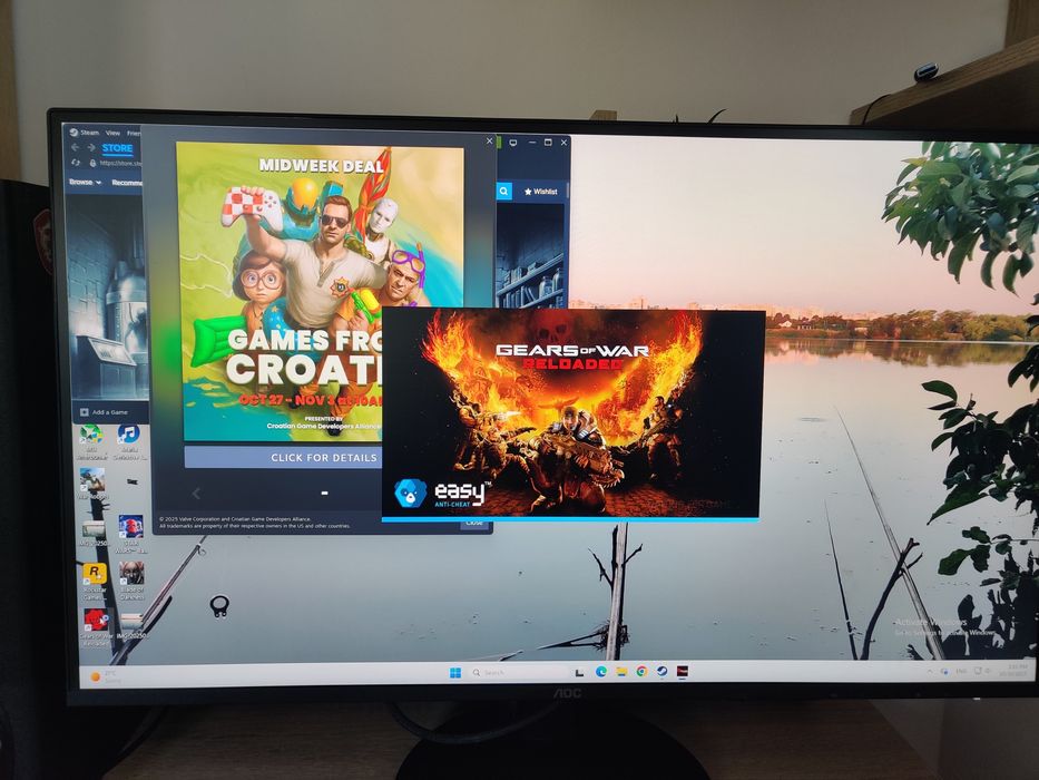 Monitor AOC 27 100hz QHD