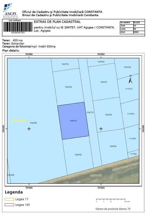 Teren de vânzare Agigea