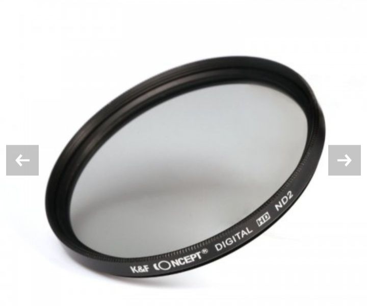 K&F Concept UV ND2 ND4 ND8 Japan Optics филтри  55 58 mm