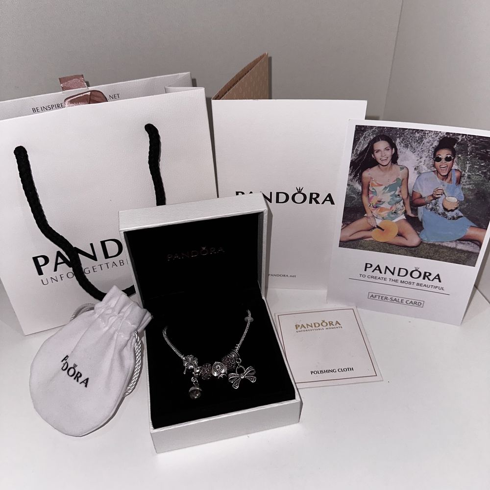 Pandora ,браслет и шармы