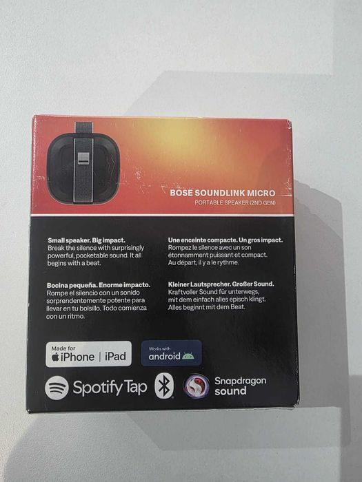 Bose Soundlink micro portable Sigilata!