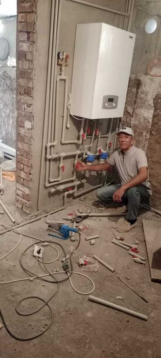 сантехника сварщик отопление сваршик устоновка котлов