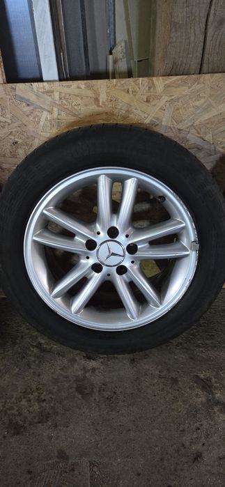 MERCEDES оригинални джанти със летни гуми 205/55/16 7J×16 ET37 5×112