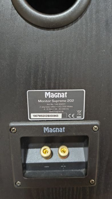 Boxe Magnat Monitor Supreme 202 impecabile .