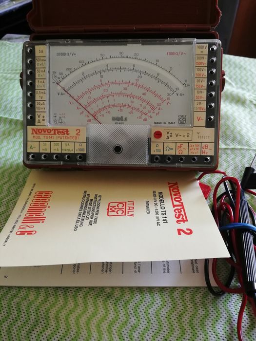 Instrument măsuri electronice analog