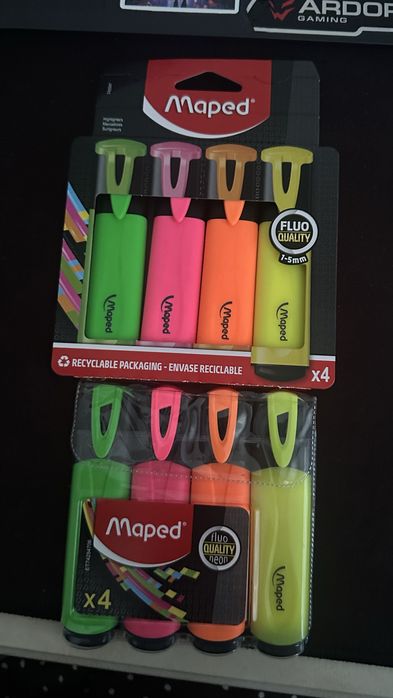 Текстовыделители хайлайтеры maped