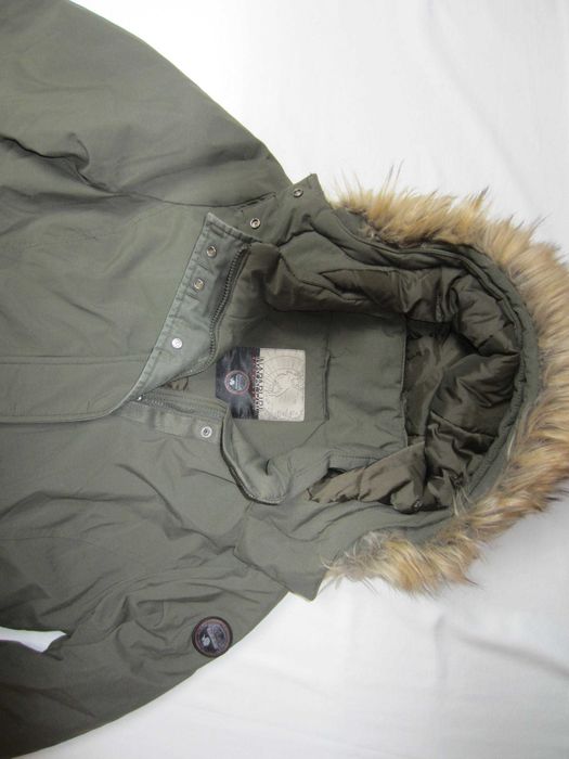 Geaca lunga groasa Napapijri,masura XL,Polyamida, stare f.buna-ca noua